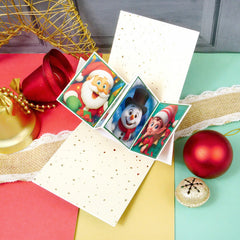 Festive Peeping Pals Square Pocket Pad-10