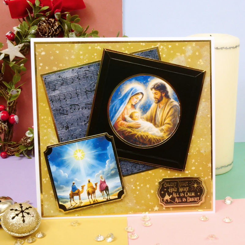 O Holy Night Square Pocket Pad-6
