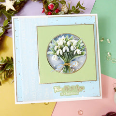 Festive Square Pocket Pad Apertures - Stunning Silver-3