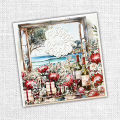 Merry and Bright Layered Script Metal Cutting Die 30219-2