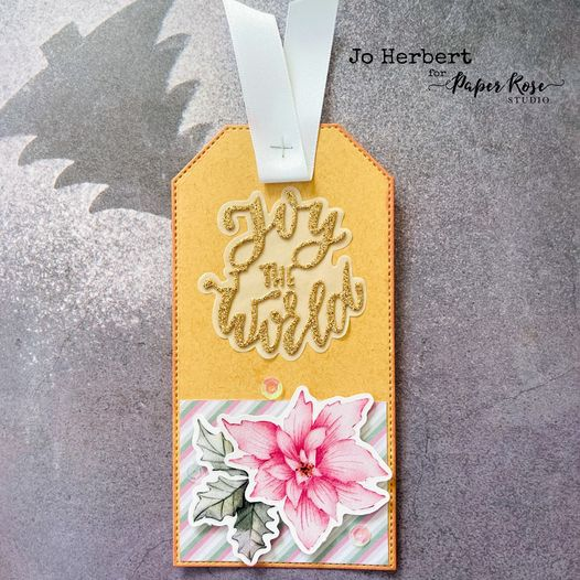 Joy To The World Layered Script Metal Cutting Die 30222-4