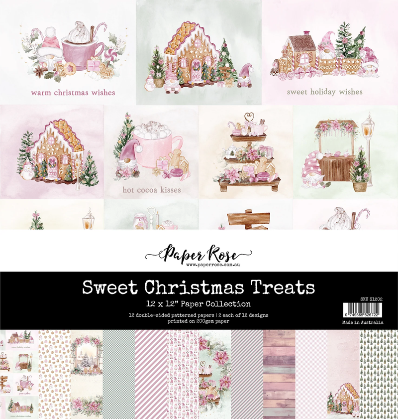 Sweet Christmas Treats 12x12 Paper Collection 31202-1