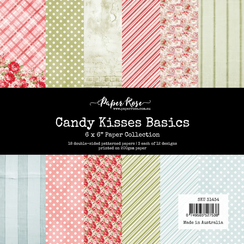 Candy Kisses Basics 6x6 Paper Collection 31434-1