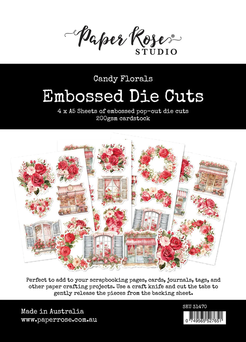 Candy Florals Embossed Die Cuts 31470-1