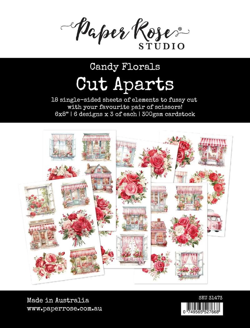 Candy Florals Cut Aparts Paper Pack 31473-1