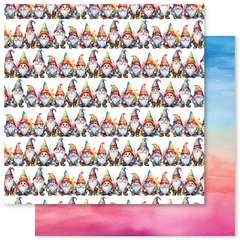 Rainbow Garden Basics A 12x12 Paper (12pc Bulk Pack) 31512-1