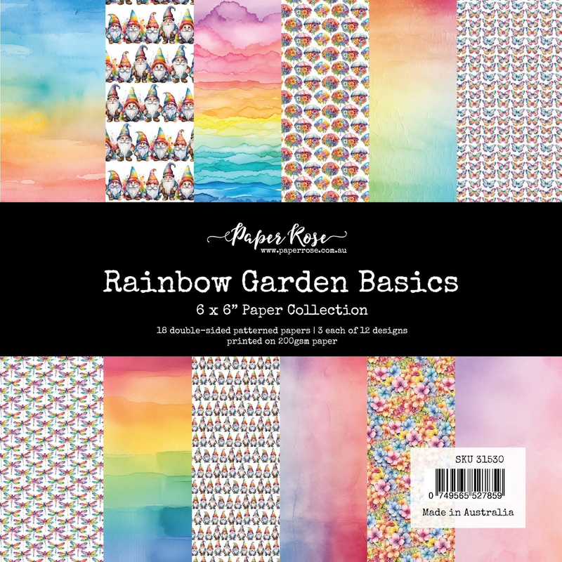 Rainbow Garden Basics 6x6 Paper Collection 31530-1