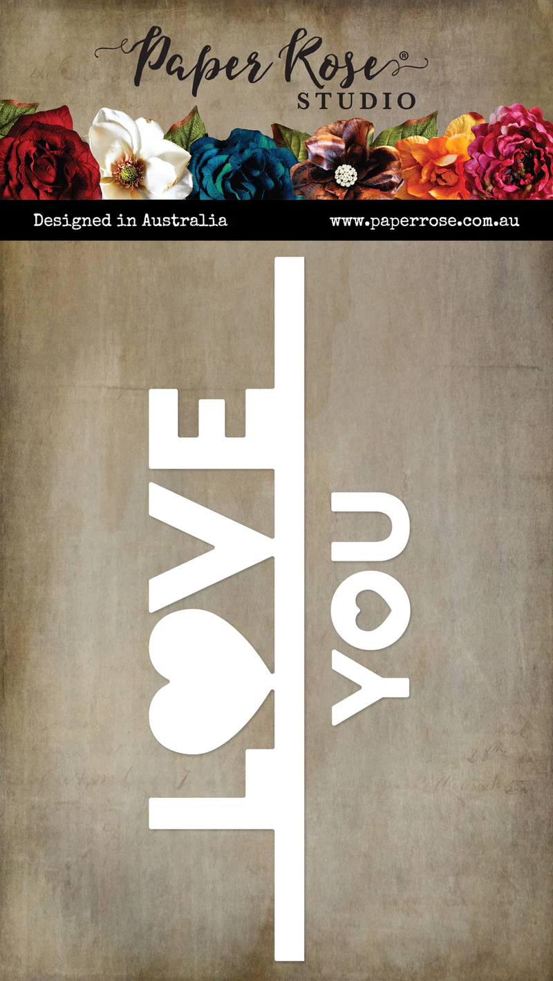 Love You Border Metal Cutting Die 31578-3