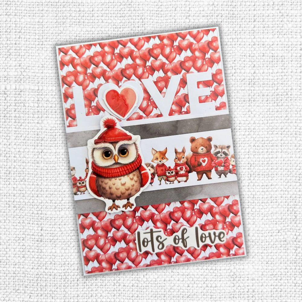Love You Border Metal Cutting Die 31578-4
