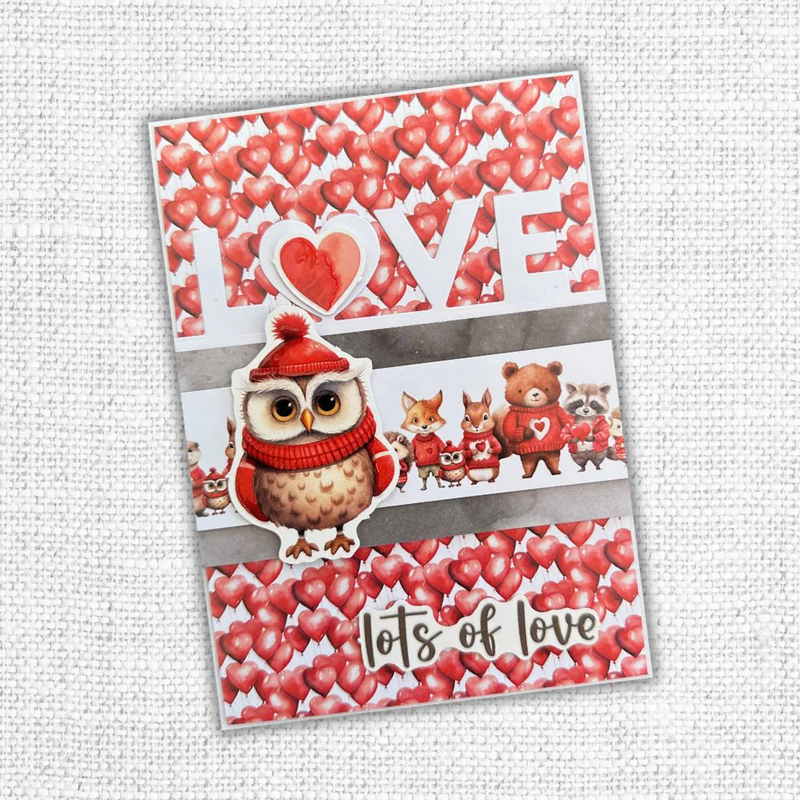 Love You Border Metal Cutting Die 31578-4