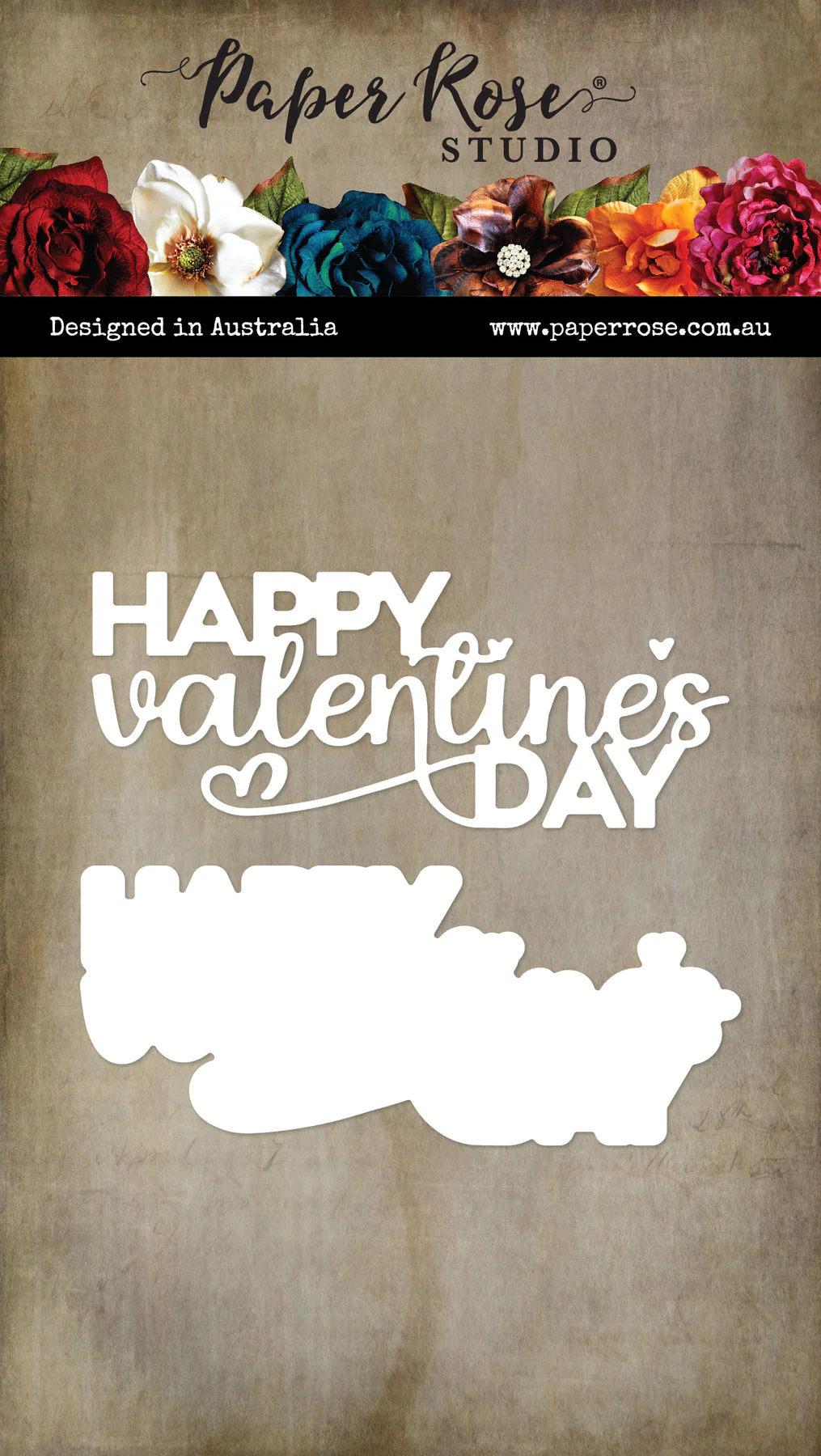 Happy Valentine's Day Metal Cutting Die 31581-1
