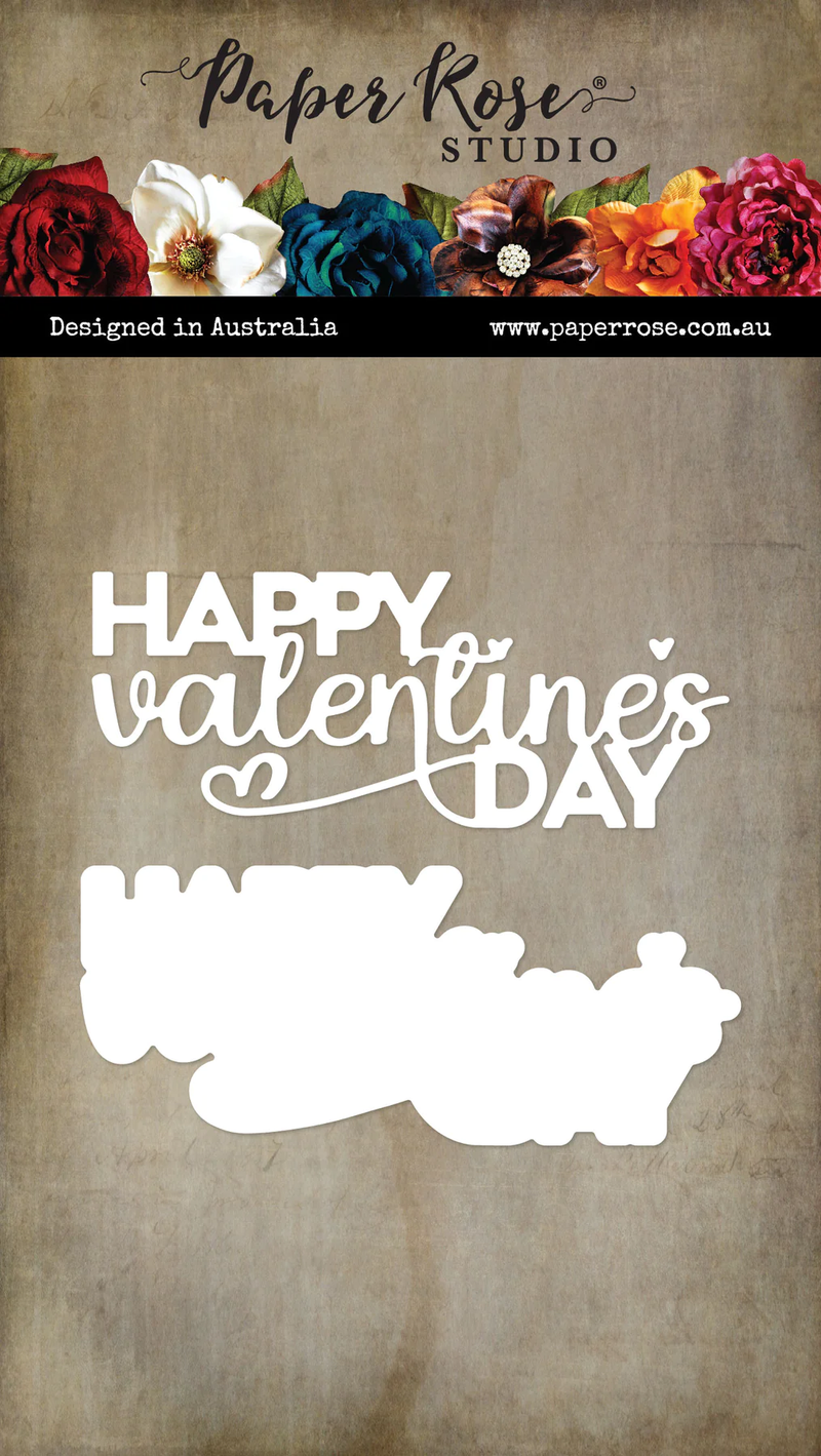 Happy Valentine's Day Metal Cutting Die 31581-1