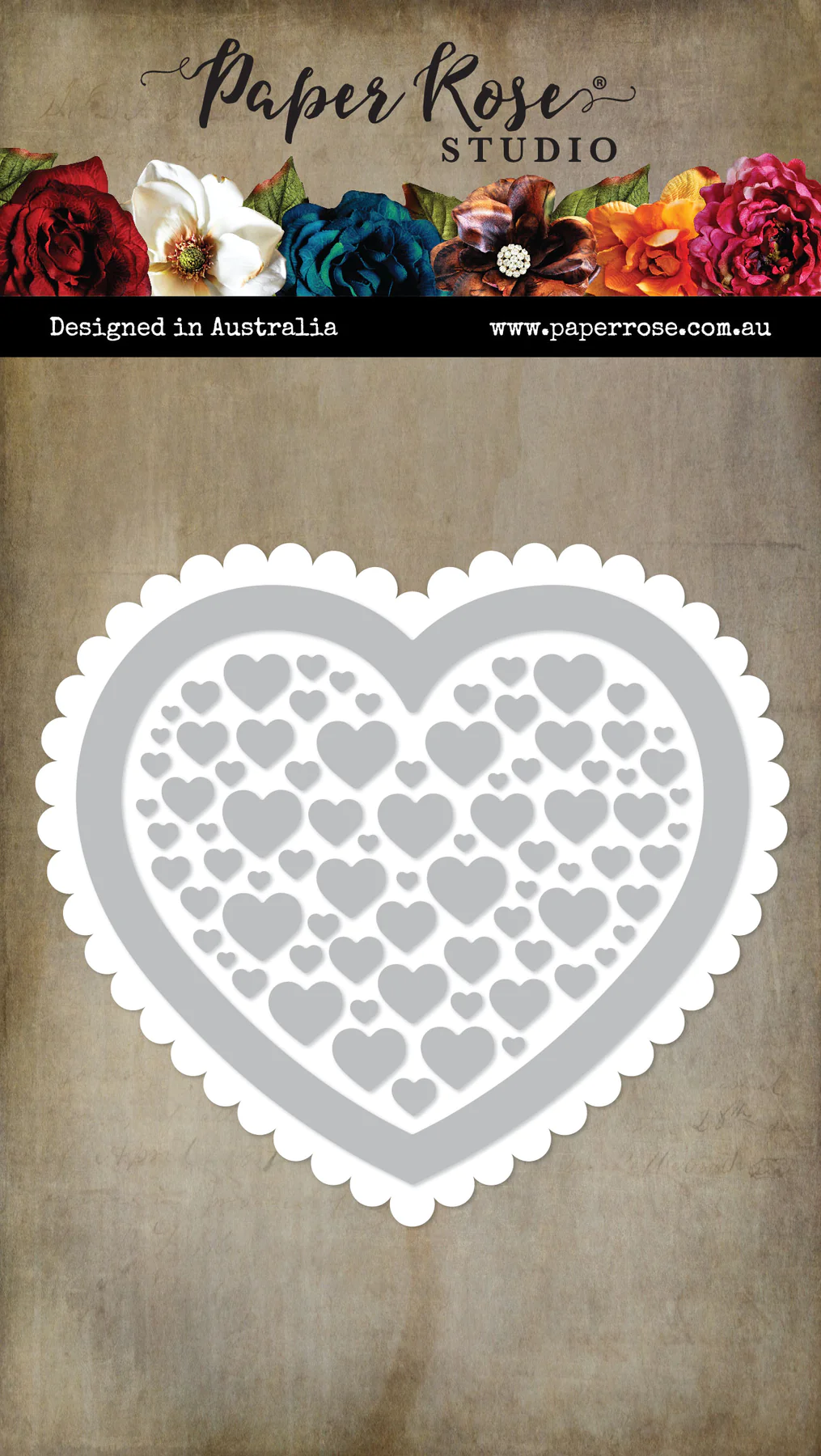 Juliet Scalloped Heart Frame Metal Cutting Die 31611-1