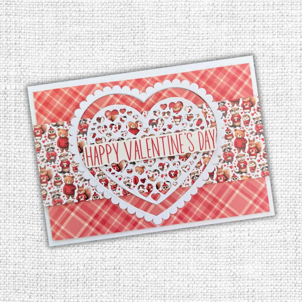 Juliet Scalloped Heart Frame Metal Cutting Die 31611-2
