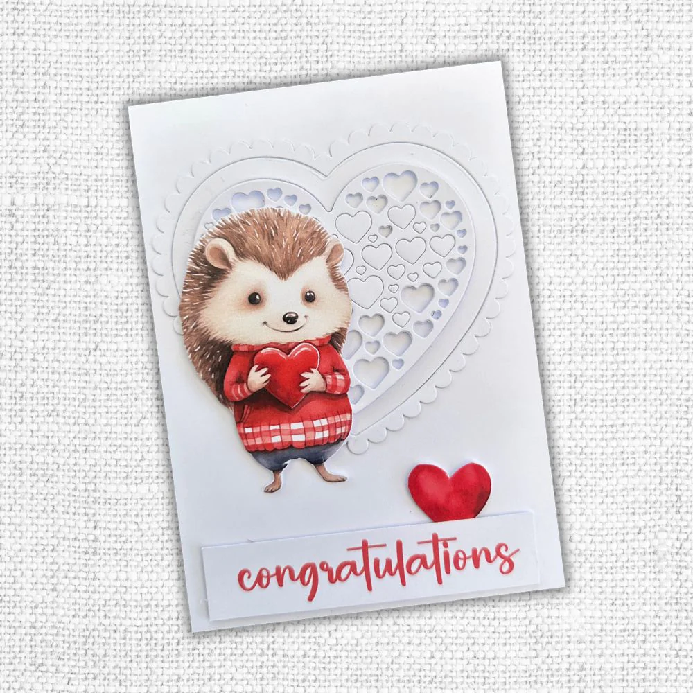 Juliet Scalloped Heart Frame Metal Cutting Die 31611-5