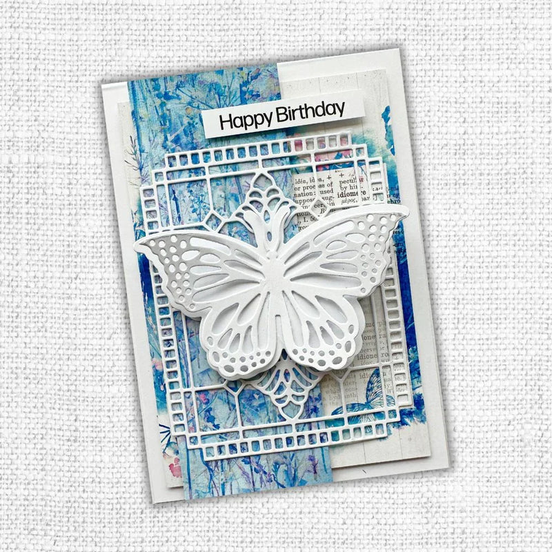 Alora Stained Glass Background Metal Die 31614-4