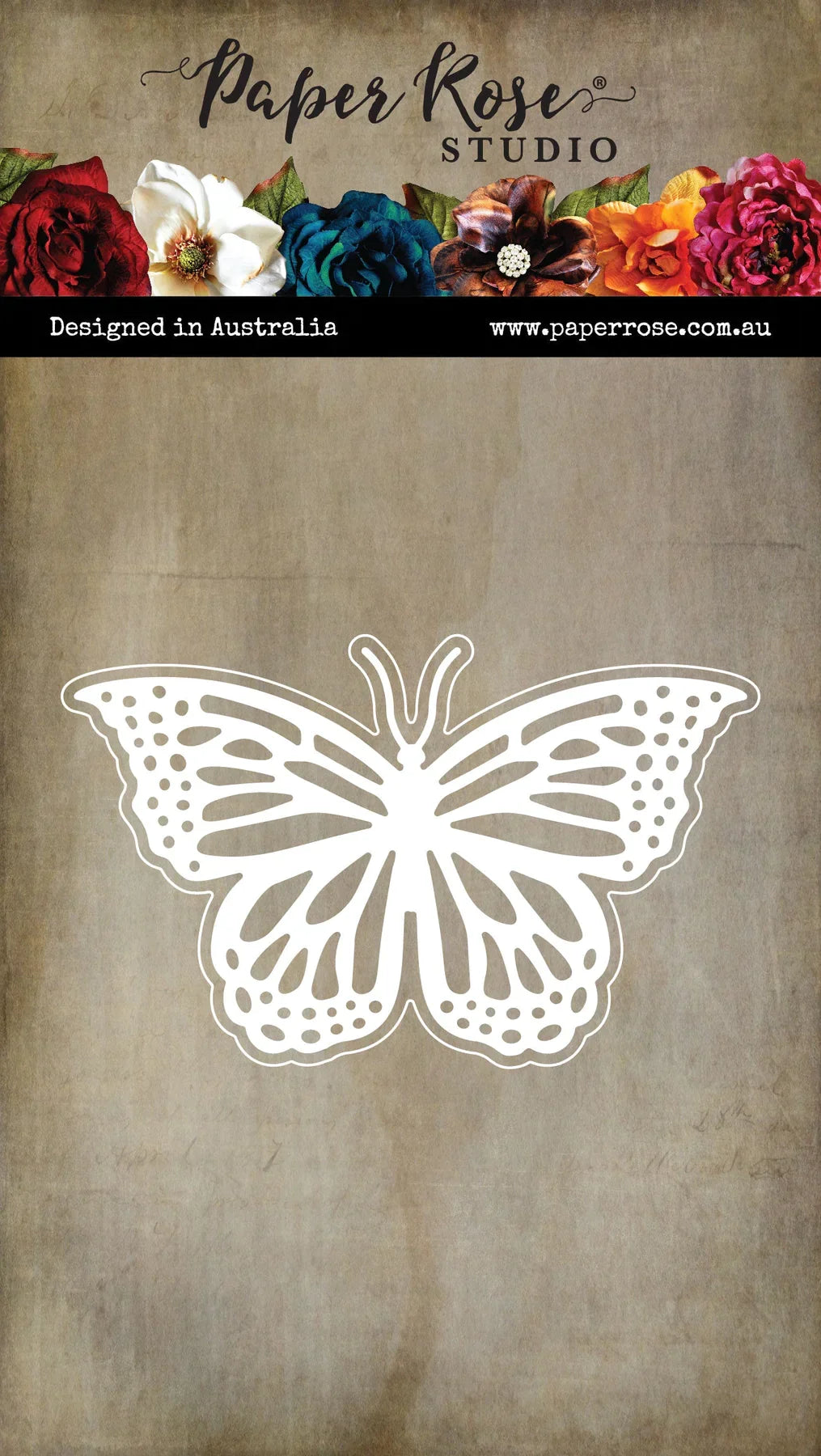 Troquel de metal grande Alora Layered Butterfly 31623-1