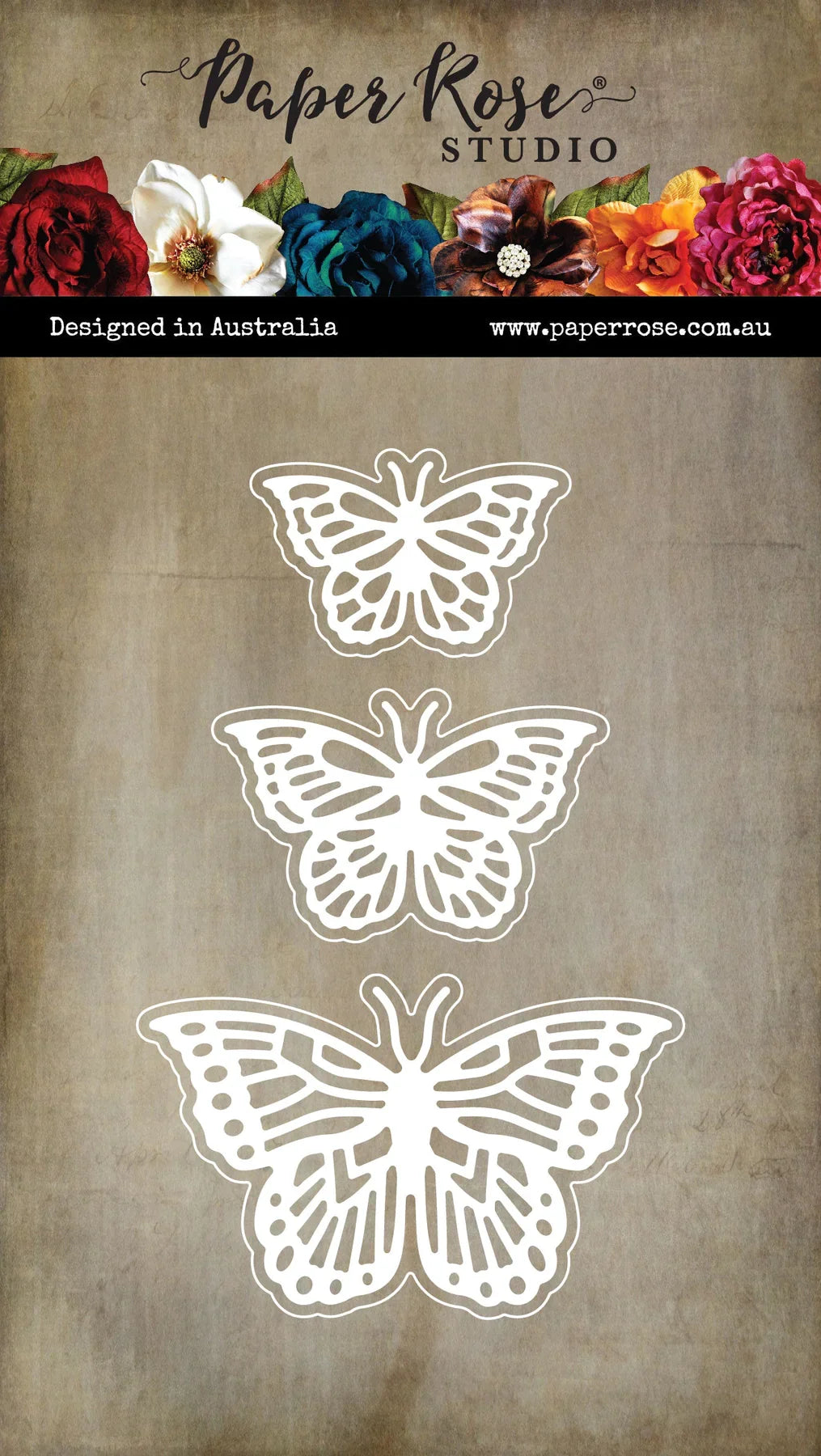 Alora Layered Butterfly Trio Metal Die 31626-1