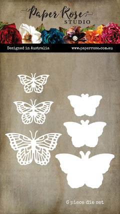 Alora Layered Butterfly Trio Metal Die 31626-2