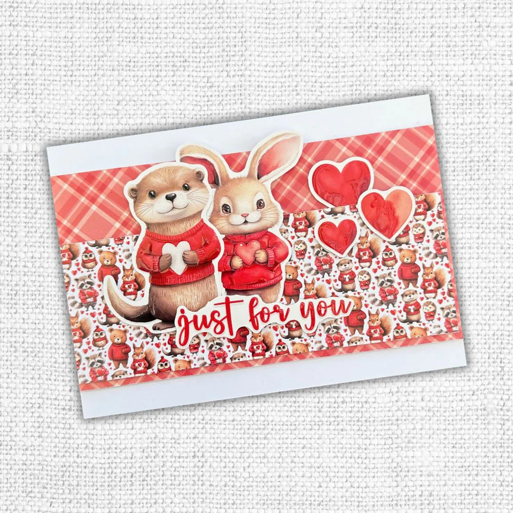 Animal Love Embossed Die Cuts 31629-11