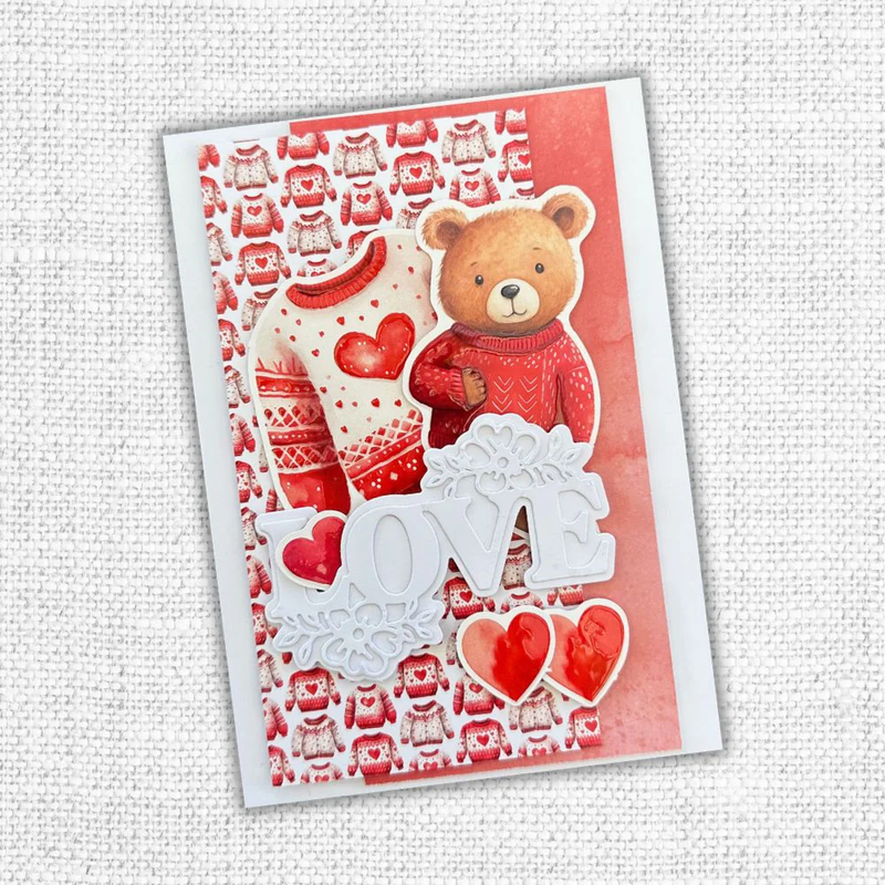 Animal Love Embossed Die Cuts 31629-2