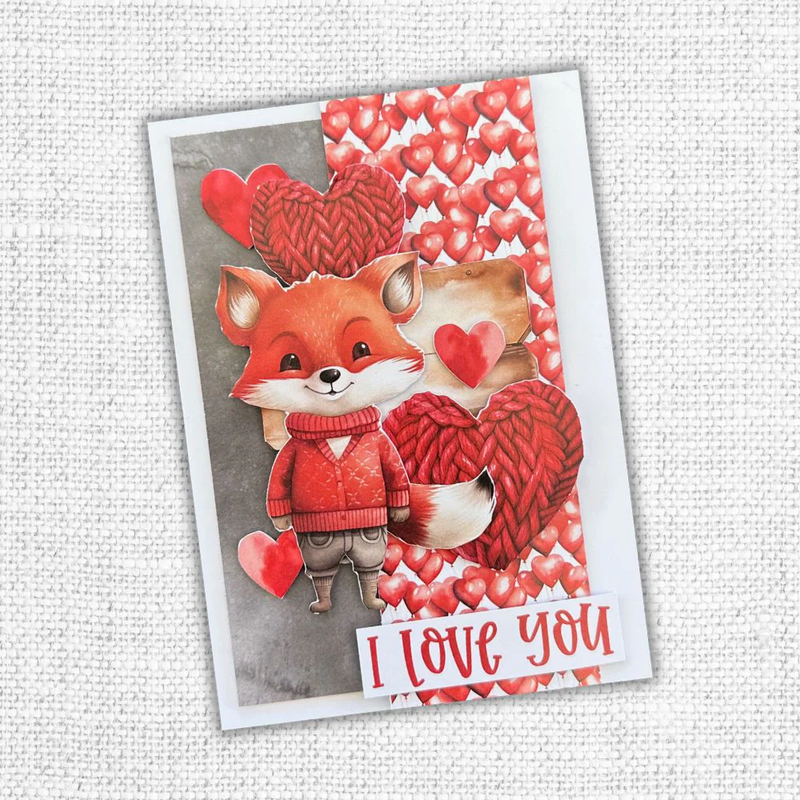 Animal Love Embossed Die Cuts 31629-5