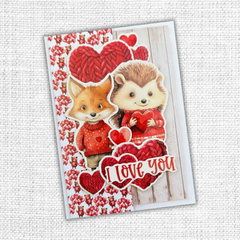 Animal Love Embossed Die Cuts 31629-6