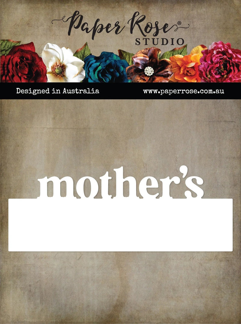 Mother's Border Word Metal Die 31956-1