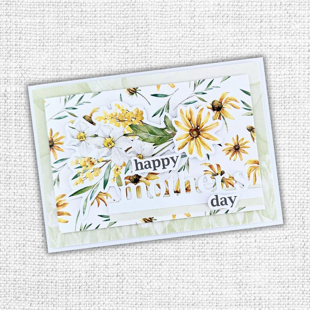 Mother's Border Word Metal Die 31956-2