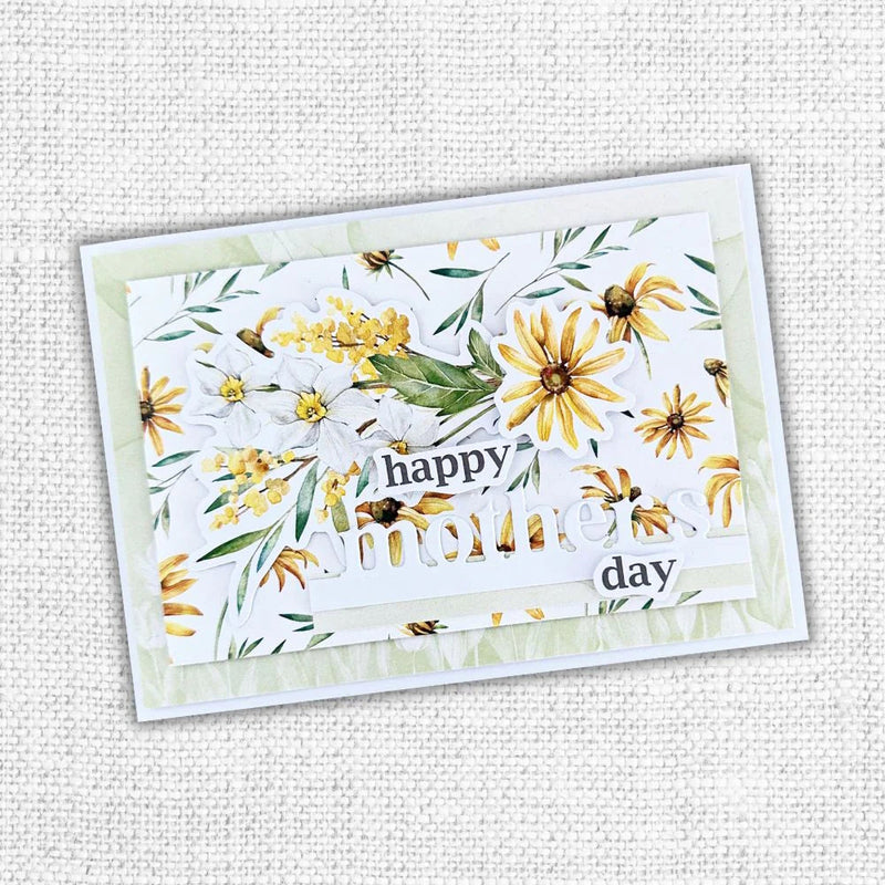Mother's Border Word Metal Die 31956-2