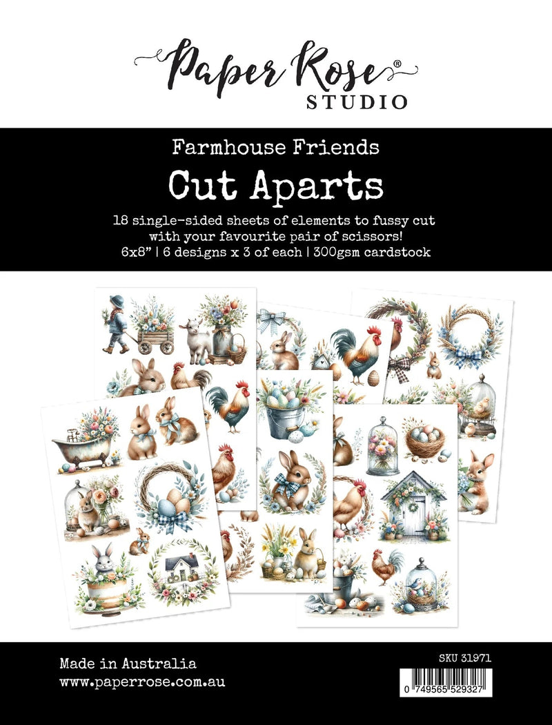 Farmhouse Friends Cut Aparts Paper Pack 31971-1