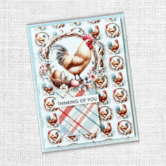 Colección de papel Farmhouse Friends 12x12 31977-7