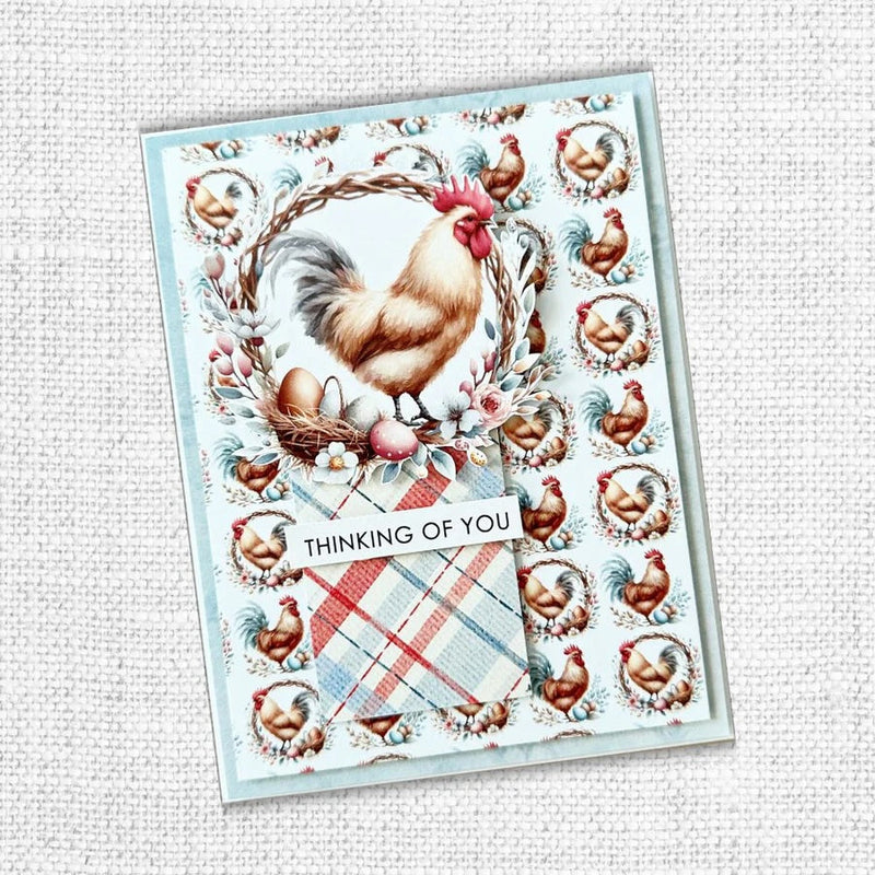 Colección de papel de 12x12 Farmhouse Friends Backgrounds 32001-4