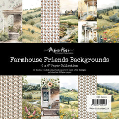 Farmhouse Friends Backgrounds 6x6 Paper Collection 32022-1