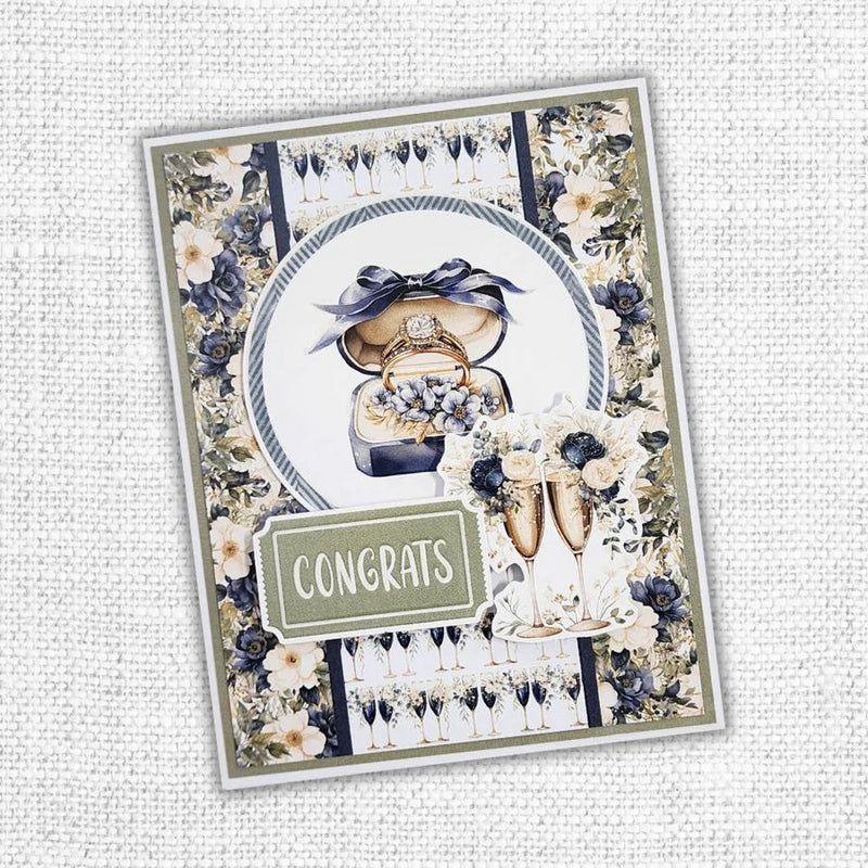 Colección de tarjetas rápidas Wedding Blooms 1.0 de 6x8" 32028-7
