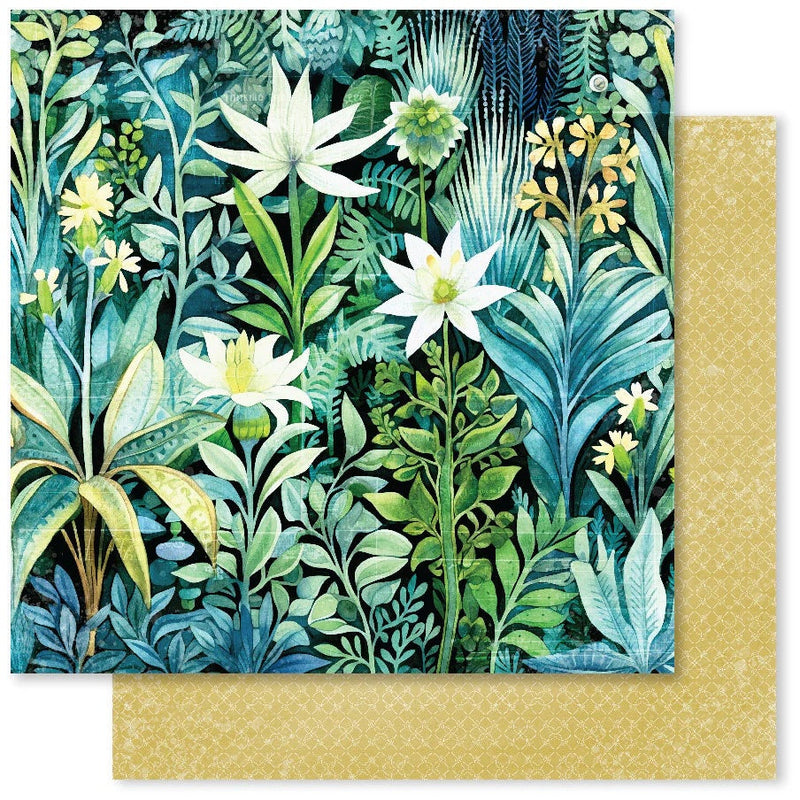 Papel Botanical Blooms D 12x12 (Paquete a granel de 12 unidades) 32043-1