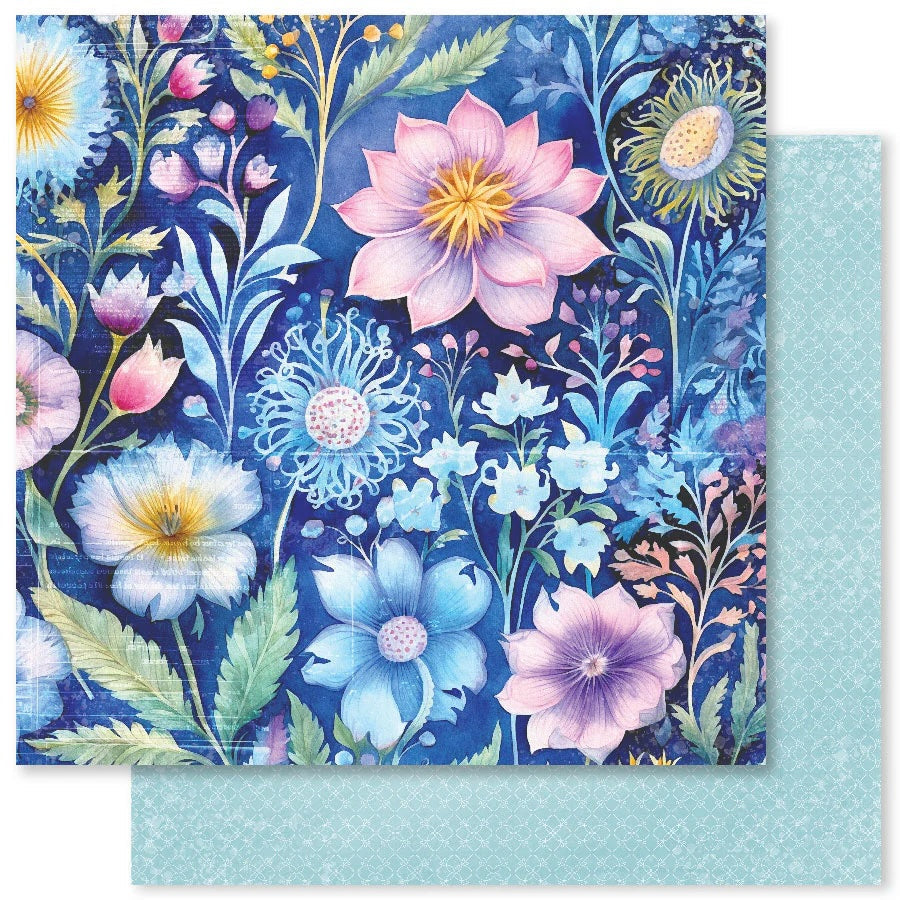 Botanical Blooms  F 12x12 Paper (12pc Bulk Pack) 32049-1
