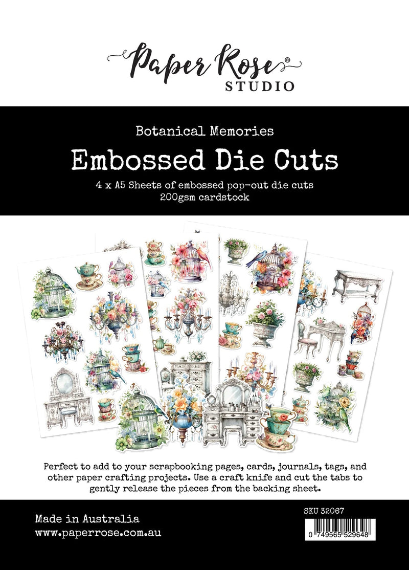 Botancial Memories Embossed Die Cuts 32067-1