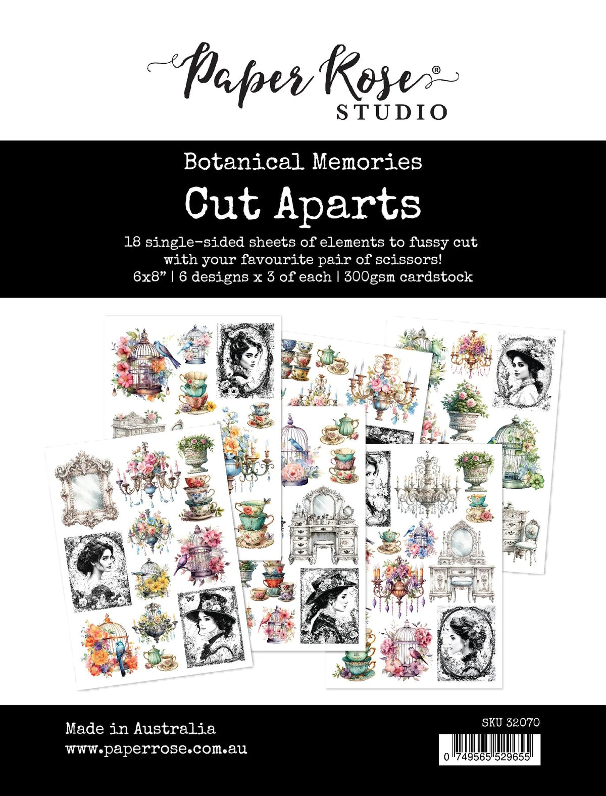 Botanical Memories Cut Aparts Paper Pack 32070-1