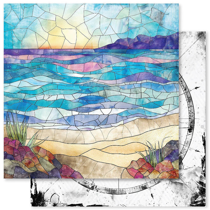 Bloc de papier 30x30 cm Animal Kingdom D (lot de 12) 32091-1