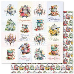 Botanical Memories Papier 30x30 (Lot de 12) 32130-1