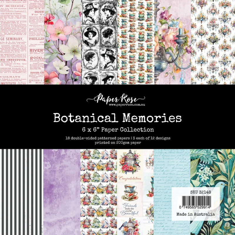 Botanical Memories 6x6 Paper Collection 32148-1