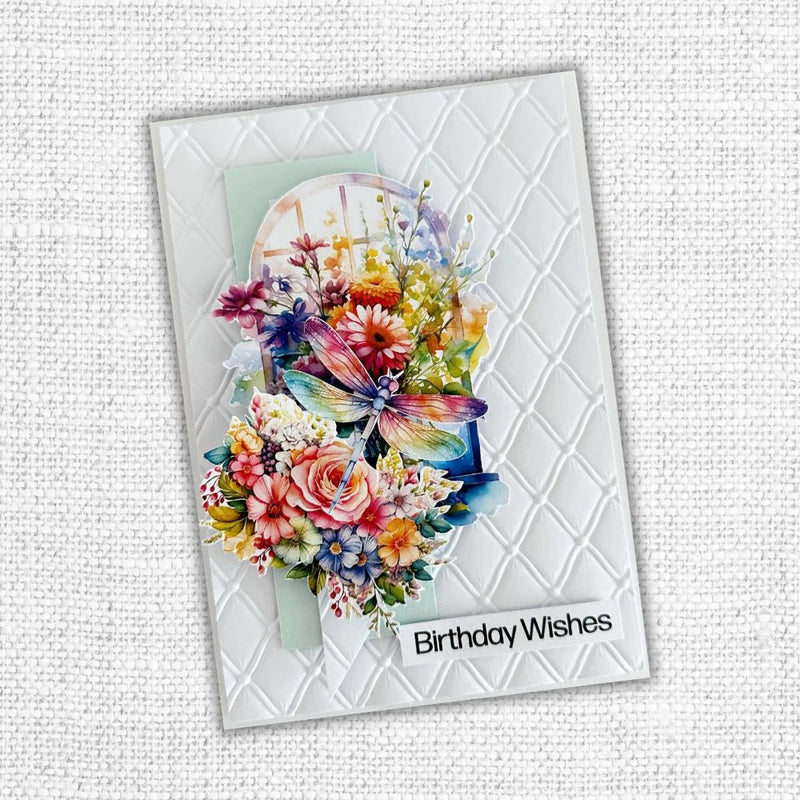 Tufted Elegance 3D Embossing Folder 32154-6