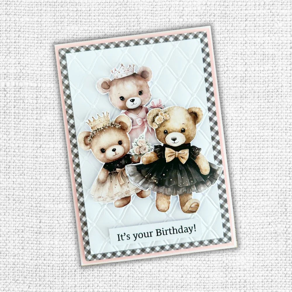Tufted Elegance 3D Embossing Folder 32154-3
