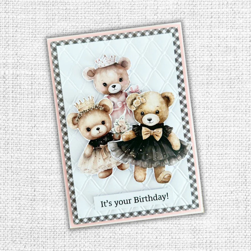 Tufted Elegance 3D Embossing Folder 32154-3