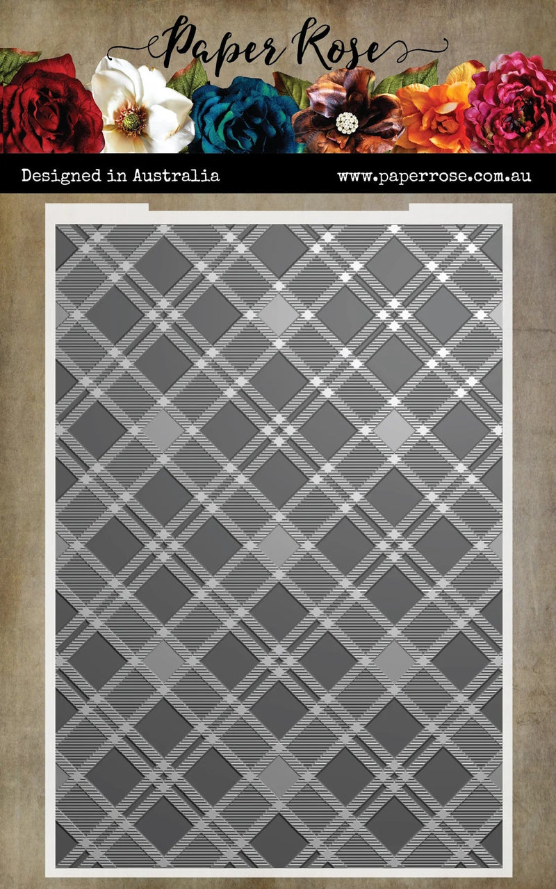 Dossier de gaufrage 3D à carreaux Ben's 32157-1