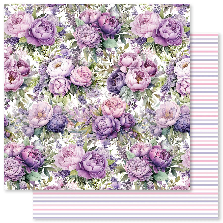 Lavender & Roses E 12x12 Paper (12pc Bulk Pack) 32178-1