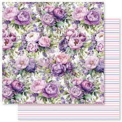 Lavender & Roses E 12x12 Paper (12pc Bulk Pack) 32178-1