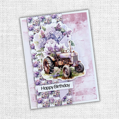 Lavender & Roses Ephemera Embossed Die Cuts 32193-3