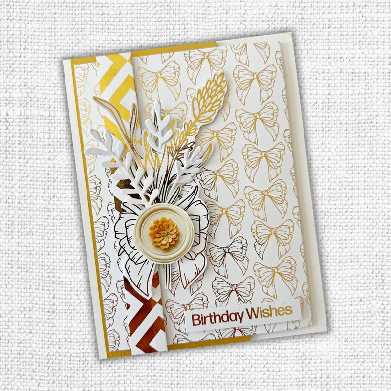 Lavender & Roses - Gold Foil 6x6 Paper Collection 32241-2